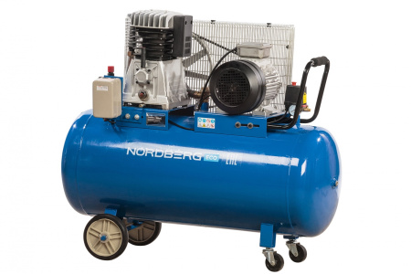 Компрессор поршневой с ременным приводом, 200л NCE200/520